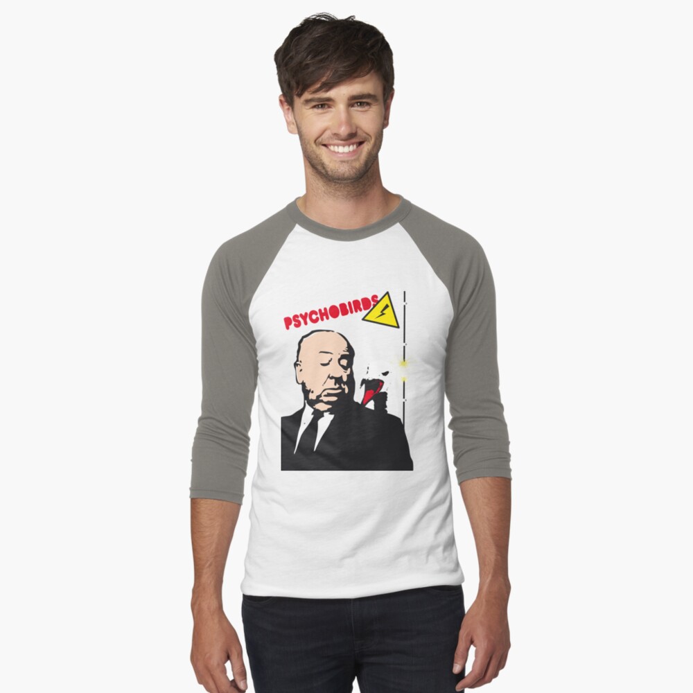 Vista previa del artículo con la obra «Camiseta ¾ estilo béisbol», diseñado y vendido por achoprop.