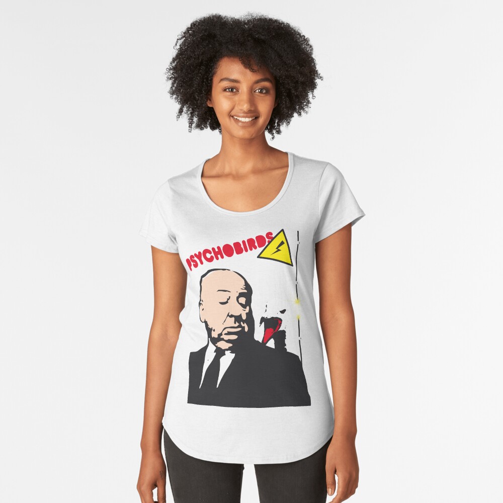 Vista previa del artículo con la obra «Camiseta premium de cuello ancho», diseñado y vendido por achoprop.