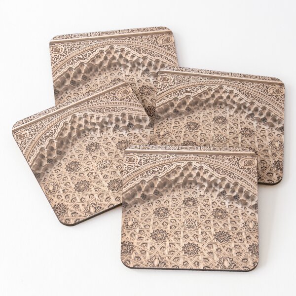 Item preview, Arabic floral seamless pattern designed and sold by mitzobs.