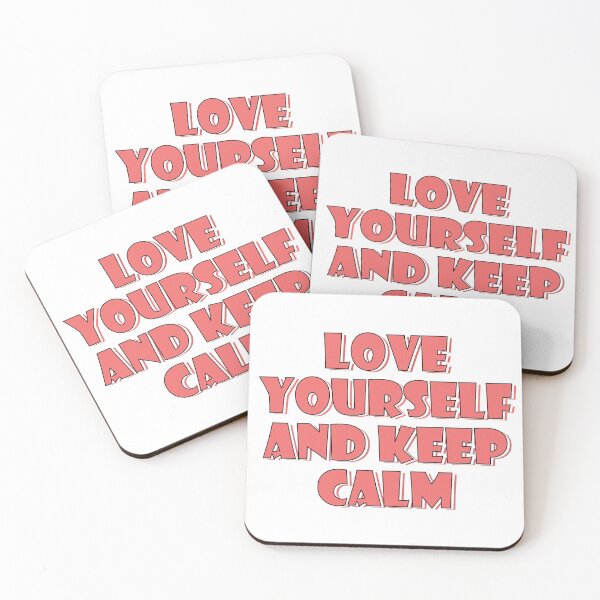 Item preview, Love yourself and keep calm 4 designed and sold by Mandala & More.