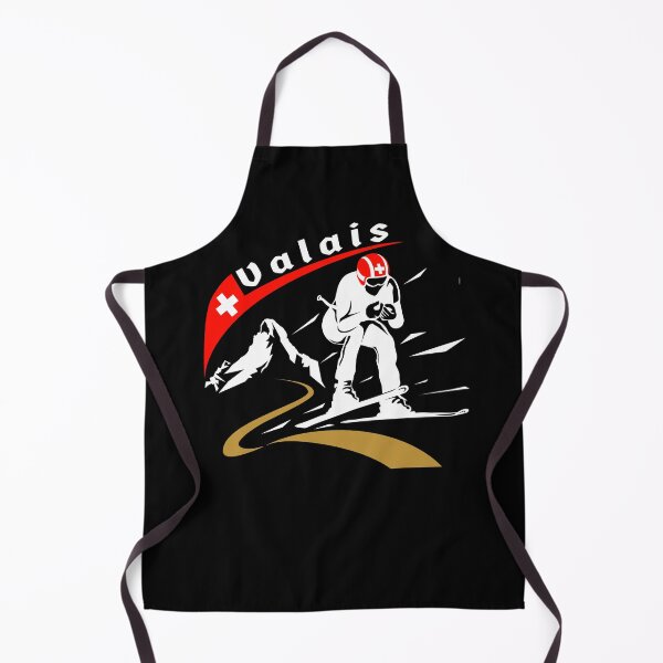 Item preview, Skiing | Downhill Skier | Valais | Ski designed and sold by Pentimore.