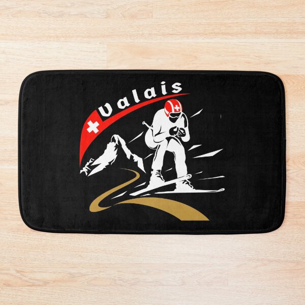 Item preview, Skiing | Downhill Skier | Valais | Ski designed and sold by Pentimore.