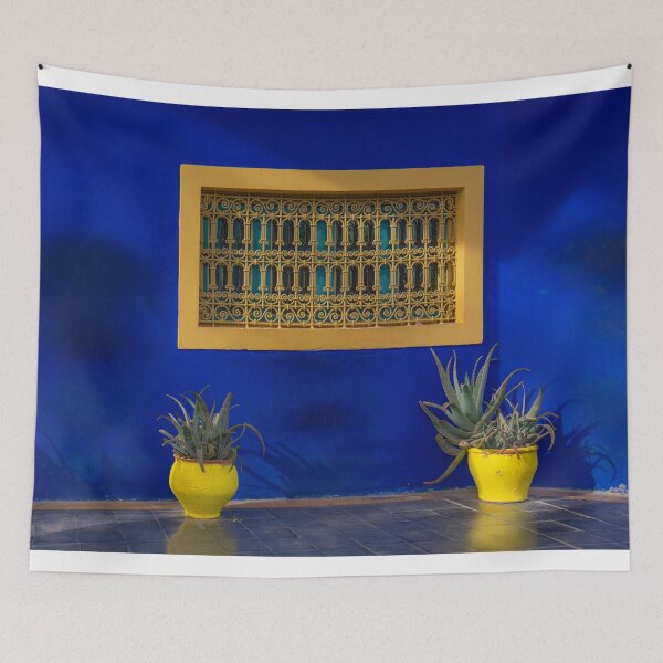 Item preview, Blue wall and yellow window designed and sold by mitzobs.