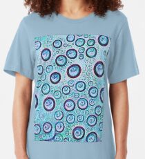 #DeepDream we both lived in a bubble Slim Fit T-Shirt