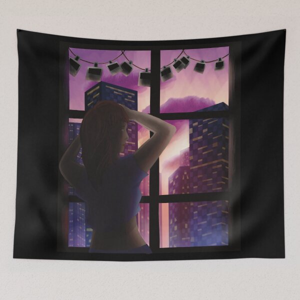 Item preview, Looking out at the city designed and sold by RowansDesigns.