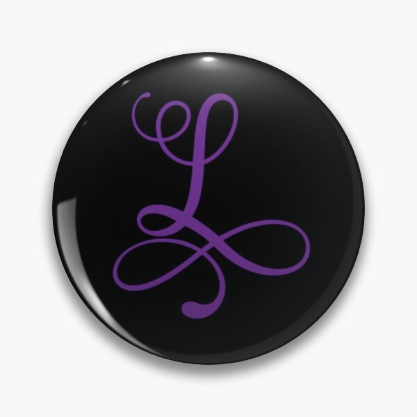 Item preview, Monogrammed Letter L in Purple  designed and sold by PurpleAdventure.