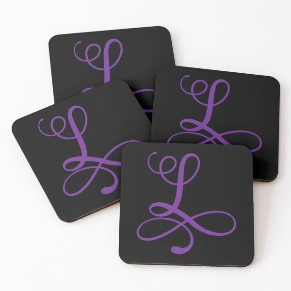 Item preview, Monogrammed Letter L in Purple  designed and sold by PurpleAdventure.