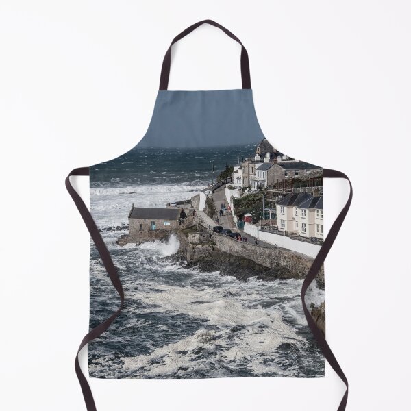 Item preview, Porthleven storm,Porthleven Cornwall Harbour designed and sold by kathleenjean.