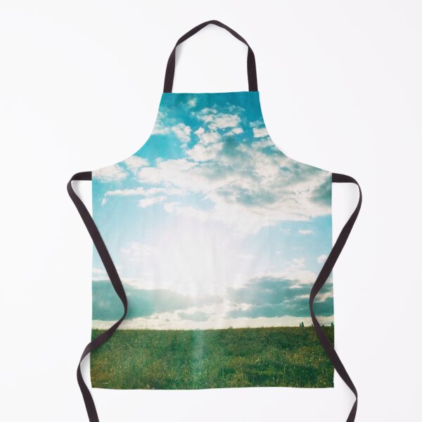 Item preview, Sun brightly shining in the sky and pouring the fild with its beams designed and sold by helenkaiy.