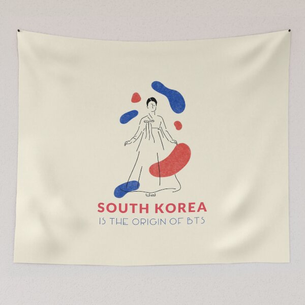 Item preview, south korean is the origin of BTS designed and sold by ashburylee.
