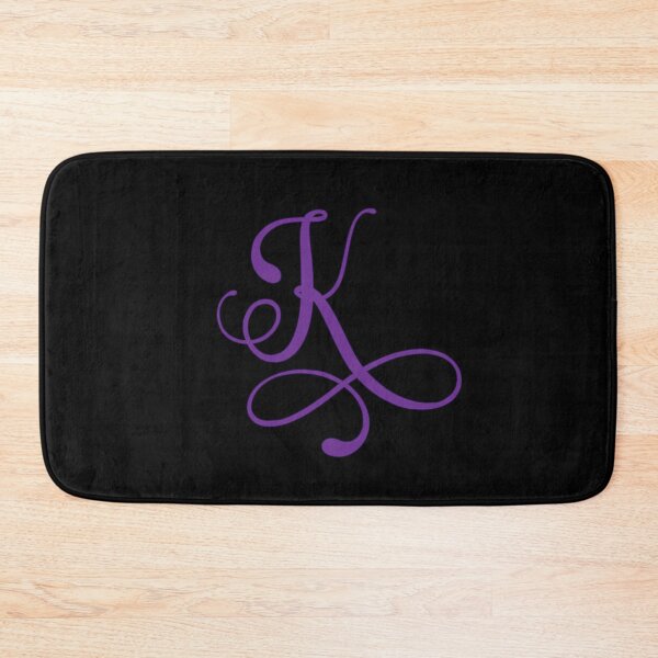 Item preview, Monogrammed Letter K in Purple  designed and sold by PurpleAdventure.