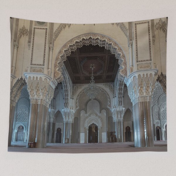 Item preview, Hassan II Mosque interior in Casablanca, Morocco designed and sold by mitzobs.