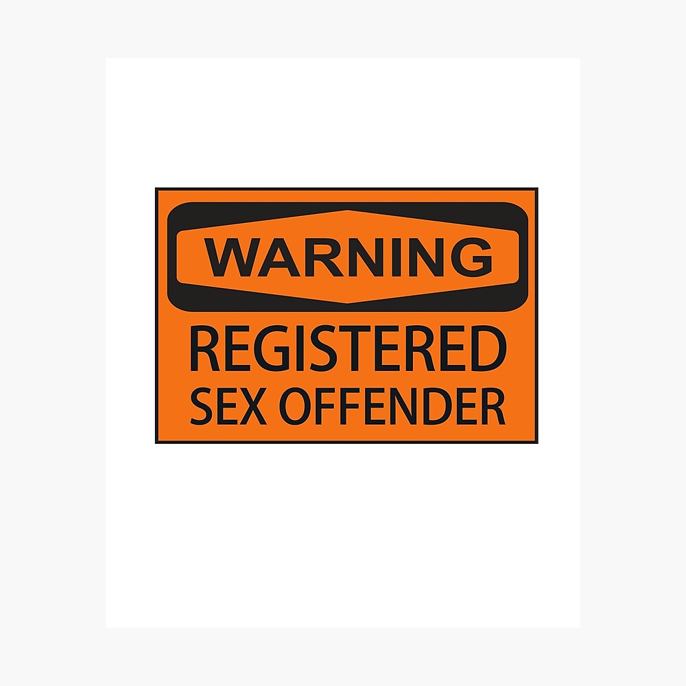 Registered Sex Offender