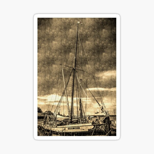 Item preview,  Thames Sailing Barge Vintage designed and sold by Londonimages.
