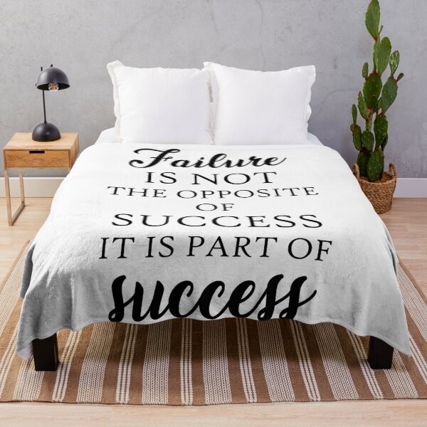 Item preview, Failure Is Not The Opposite Quote Art Design Insp designed and sold by vividpixelusa.