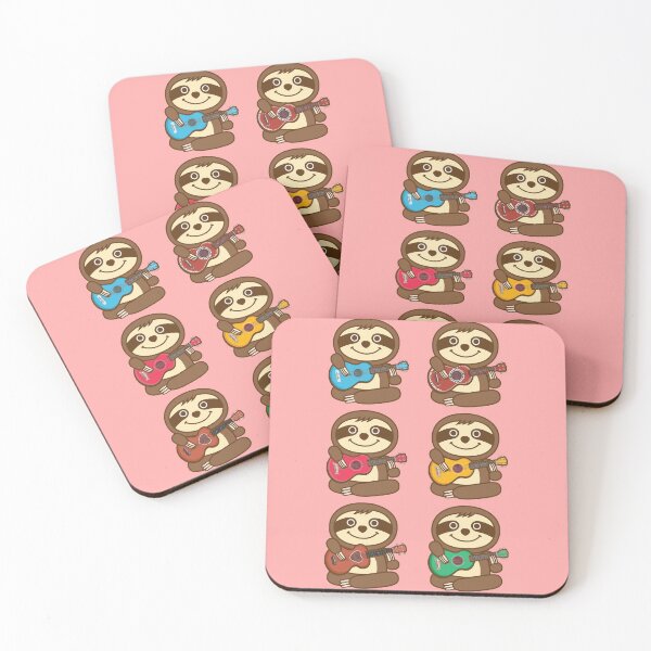 Item preview, Sloths Ukuleles designed and sold by plushism.