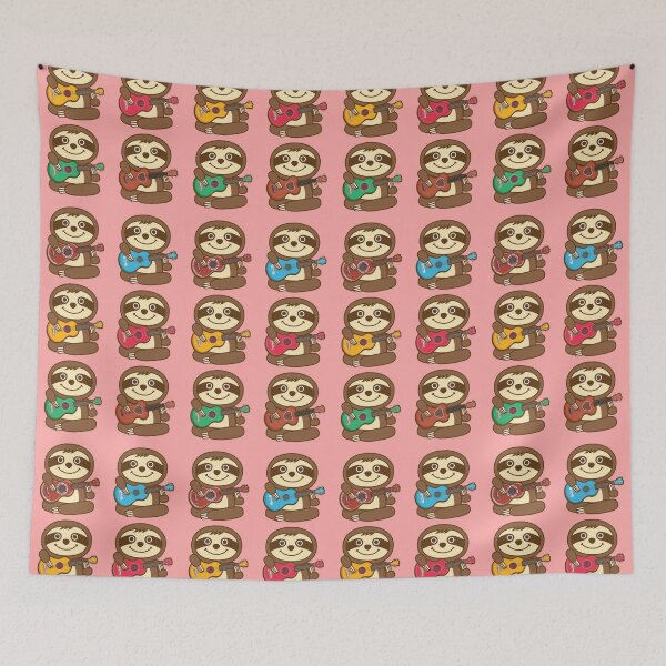 Item preview, Sloths Ukuleles designed and sold by plushism.