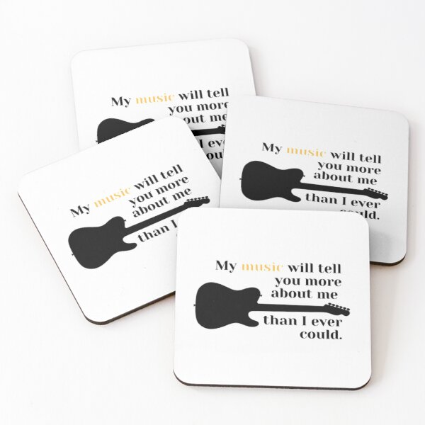 Item preview, My Music Will Tell You About Me  designed and sold by ObiPrints.