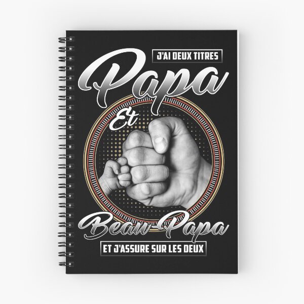 Item preview, Funny Assure Deux Titres Papa Et Beau Papa Shirt Dad Stepdad Birthday Fathers Day T Shirt designed and sold by tuanitus.