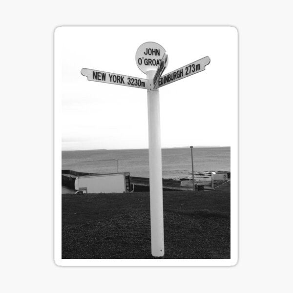 Item preview, John O'Groats Sign Post designed and sold by LearsInteriors.