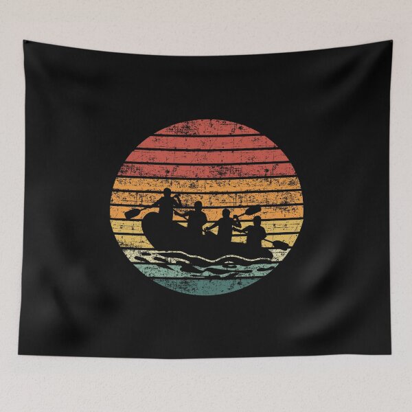 Item preview, Vintage Retro Rafting Rafter River Paddle Gift designed and sold by TastefulTees.