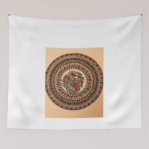 Item preview, Indian delicate art, vibrant colors, Dancing swam designed and sold by Prashant0206.