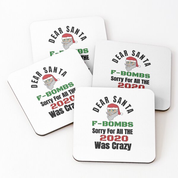 Item preview, DEAR SANTA F- BOMBS SORRY FOR ALL THE 2020 WAS CRAZY  designed and sold by Isheilstylish.