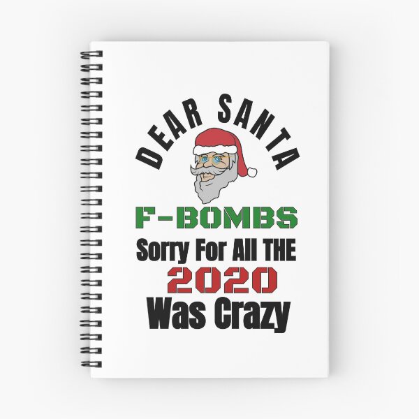 Item preview, DEAR SANTA F- BOMBS SORRY FOR ALL THE 2020 WAS CRAZY  designed and sold by Isheilstylish.