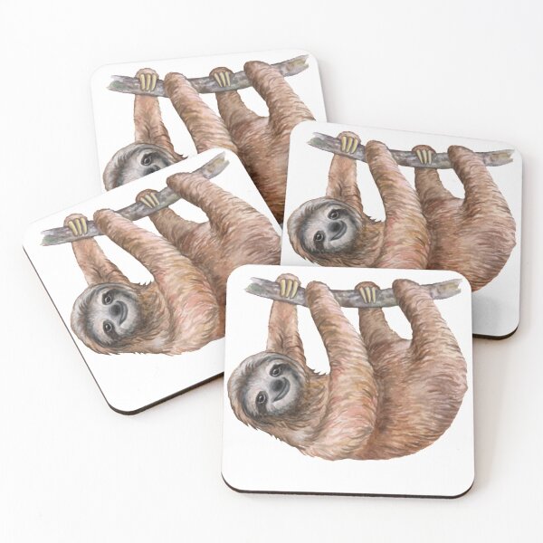 Item preview, sloths art designed and sold by zanbo.