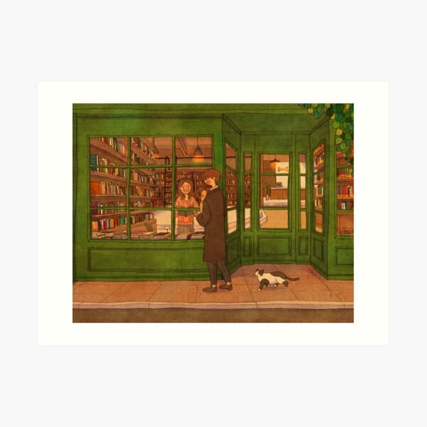 Book store Art Print