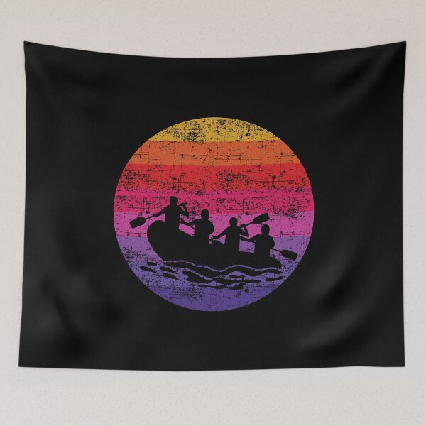 Item preview, Vintage Retro Rafting Rafter River Paddle Gift designed and sold by TastefulTees.