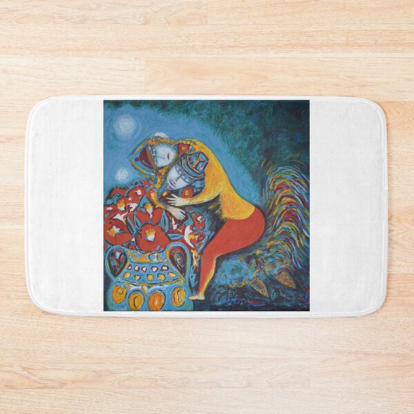 Item preview, Love Rooster With His Love Bird.vase flowers.  designed and sold by Vincent Loverso.