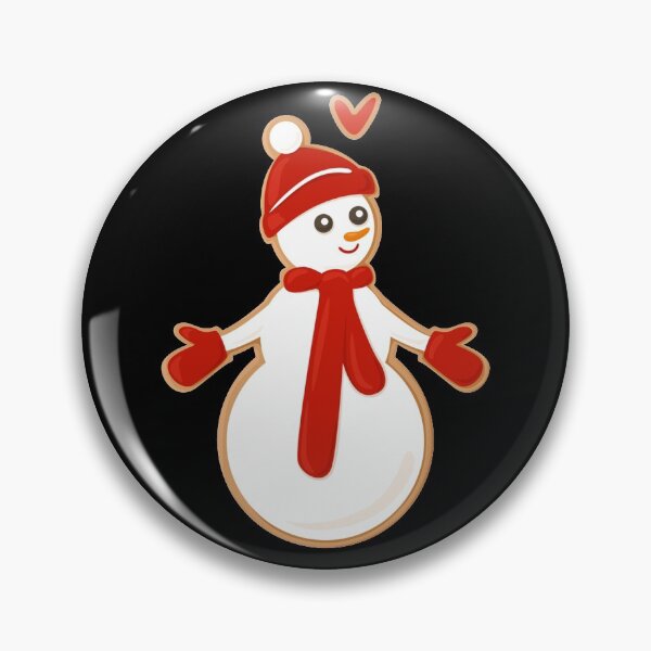 Item preview, Christmas Gingerbread Snowman Cookie designed and sold by Gemmazzurra.