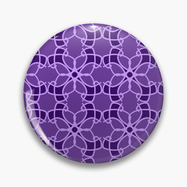 Item preview, purple magenta violet lavender mandala floral creative seamless pattern background illustration designed and sold by GoArdWork.