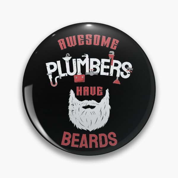 Item preview, Awesome plumbers have beards, cool bearded plumber gift idea  designed and sold by anodyle.