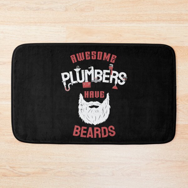 Item preview, Awesome plumbers have beards, cool bearded plumber gift idea  designed and sold by anodyle.