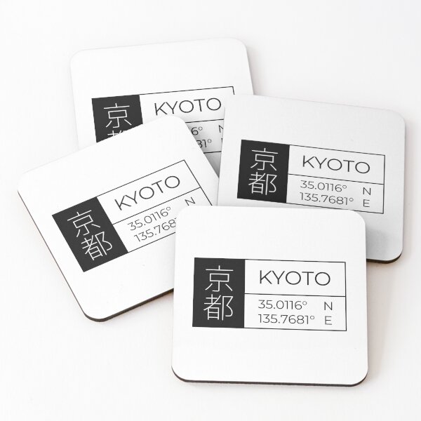 Item preview, Kyoto -Latitude and Longitude designed and sold by Heedee Design.