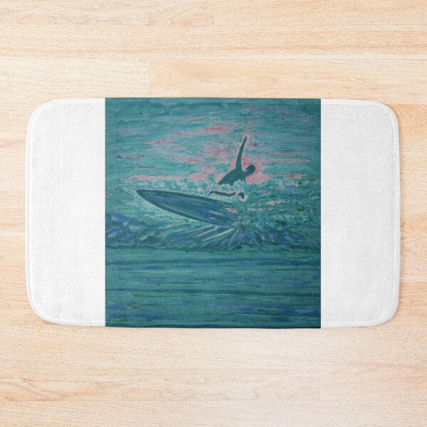 Item preview, Surfer In Perfect Balance.Ocean. Waves.  .. Surfboard designed and sold by Vincent Loverso.