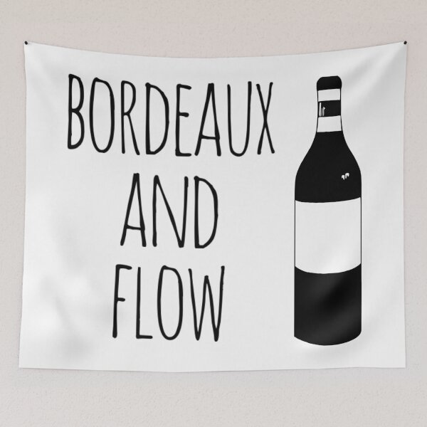 Item preview, Bordeaux and Flow Yoga Wine designed and sold by VagabondTees.