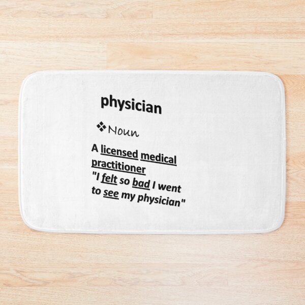 Item preview, PHYSICIAN DEFINED / FUNNY DEFINITION /GIFT/ designed and sold by Dahani-mo.