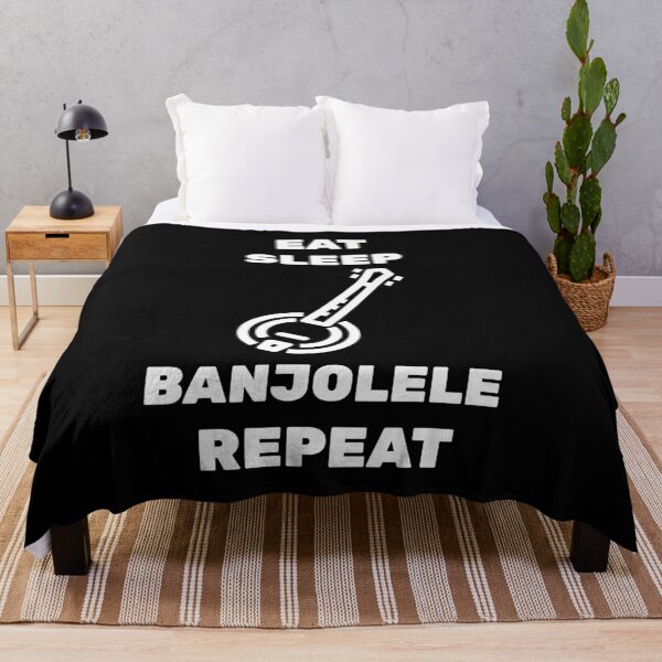 Item preview, Eat Sleep Banjolele Repeat designed and sold by joabaj.
