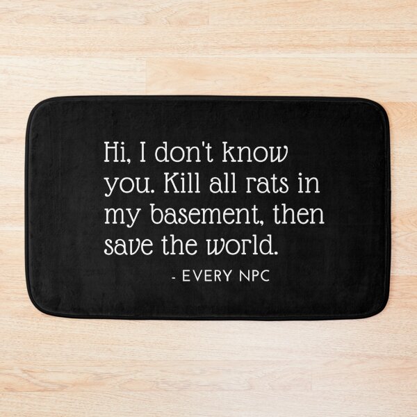 Item preview, Every NPC Game Quote designed and sold by UnderCloud.