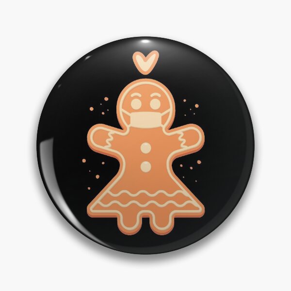 Item preview, Copy of Christmas Quarantined Gingerbread Woman designed and sold by Gemmazzurra.