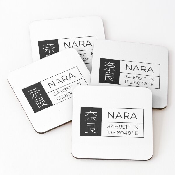Item preview, Nara -Latitude and Longitude designed and sold by Heedee Design.