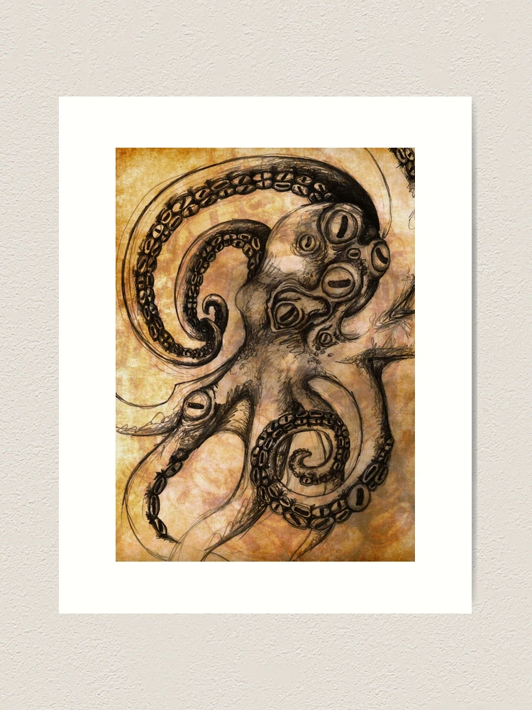 Ancient Octopus | Art Print