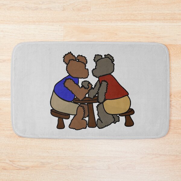 Item preview, Stronger Together - Arm wrestling teddies designed and sold by CopperBlueStore.