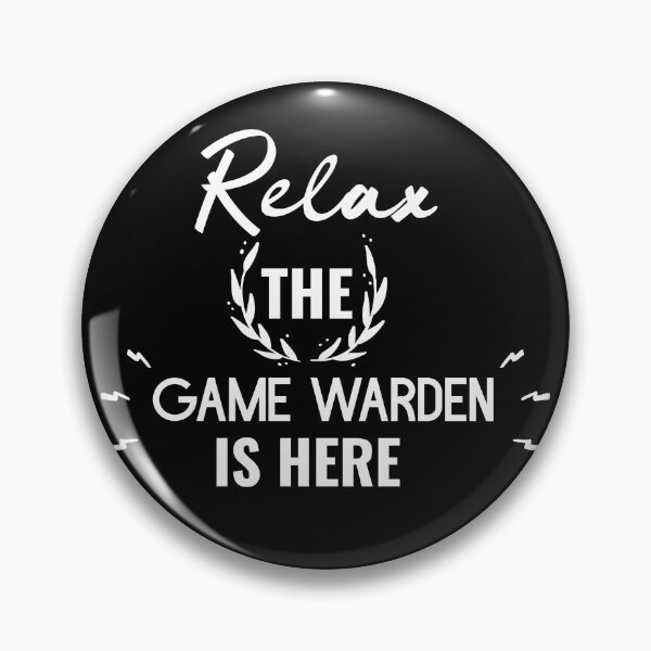 Item preview, Relax Game Warden is here designed and sold by Teelogic.