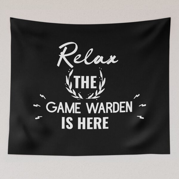 Item preview, Relax Game Warden is here designed and sold by Teelogic.