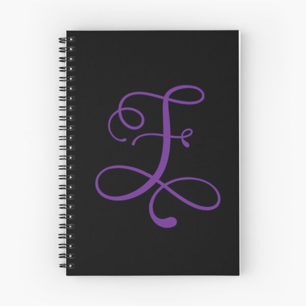 Item preview, Monogrammed Letter F in Purple  designed and sold by PurpleAdventure.