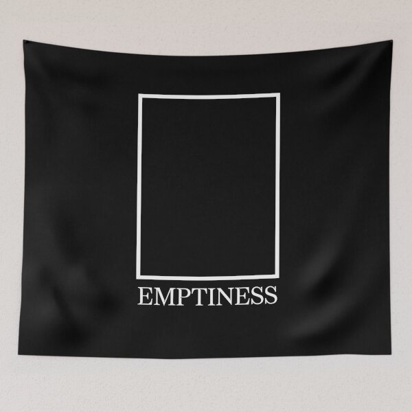 Item preview, nought, EMPTINESS t-shirt designed and sold by LEByasser.